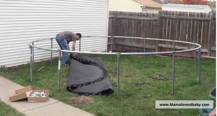 disassemble-trampoline