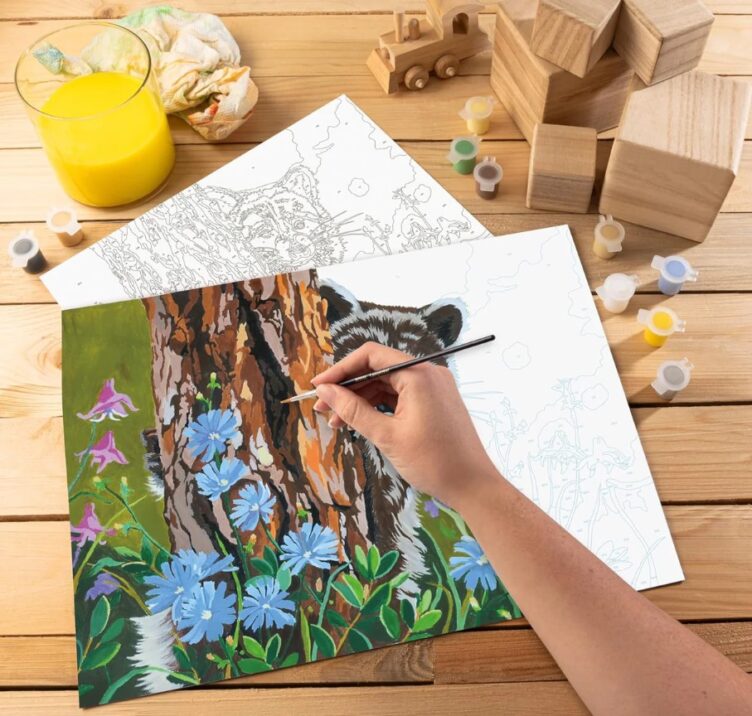 Mental Health Benefits of Paint by Numbers