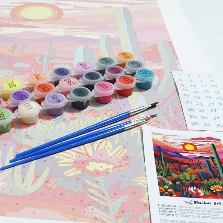 Paint by Numbers Kit for Your Home